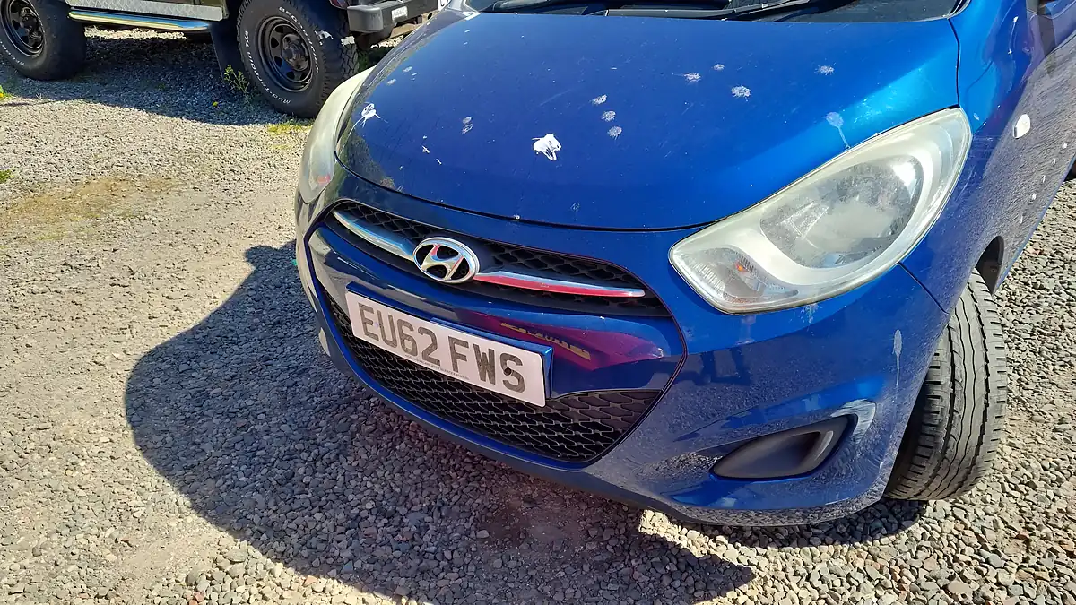 Used 2012 Hyundai i10 Classic Blue - Interior and Exterior details 4