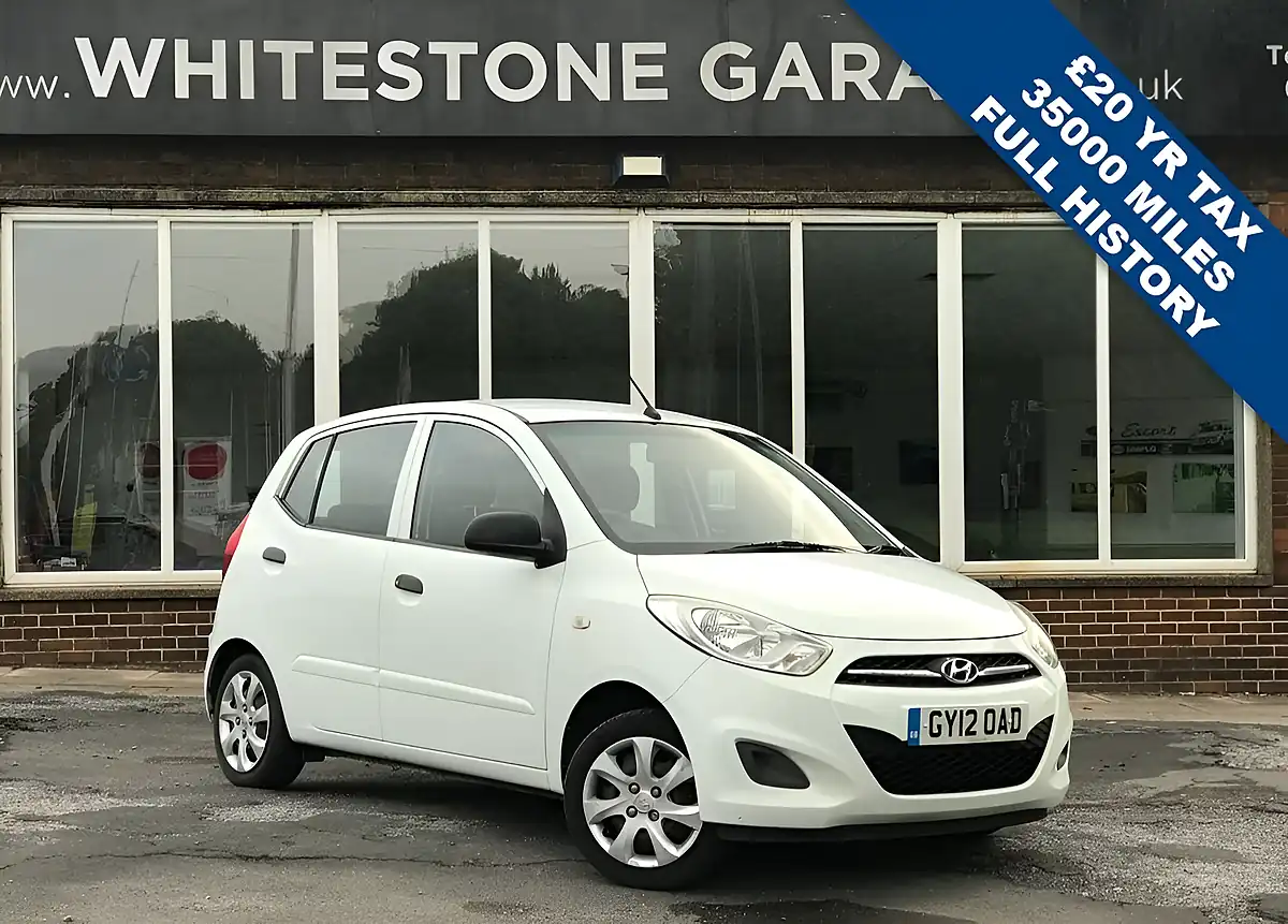 Used 2012 Hyundai I10 Classic White - Front View