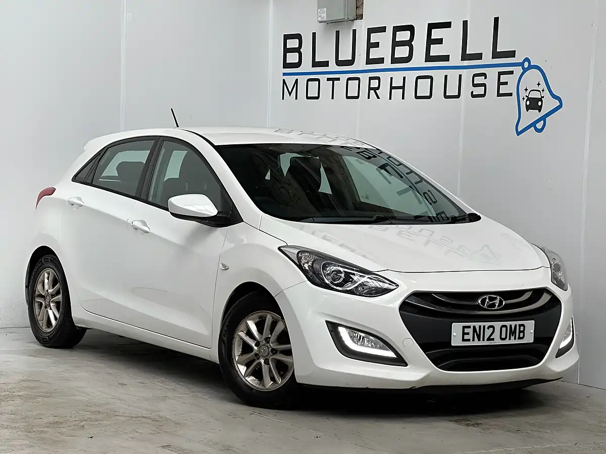 Used 2012 Hyundai I30 Blue Drive Active Creamy White - Front View
