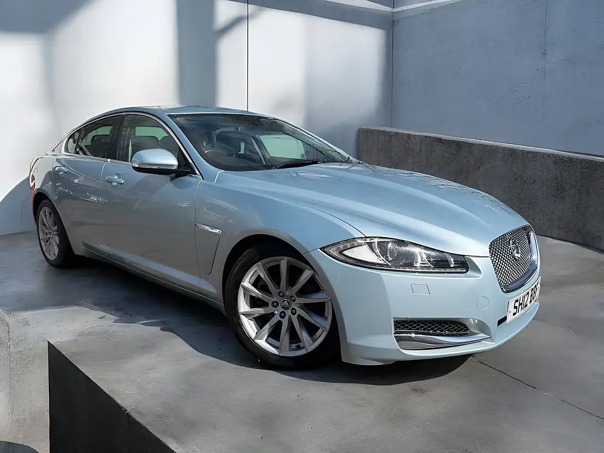 Used 2012 Jaguar Xf Luxury Blue - Interior and Exterior details 2