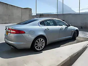 Used 2012 Jaguar Xf Luxury Blue - Interior and Exterior details 4