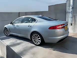 Used 2012 Jaguar Xf Luxury Blue - Interior and Exterior details 5