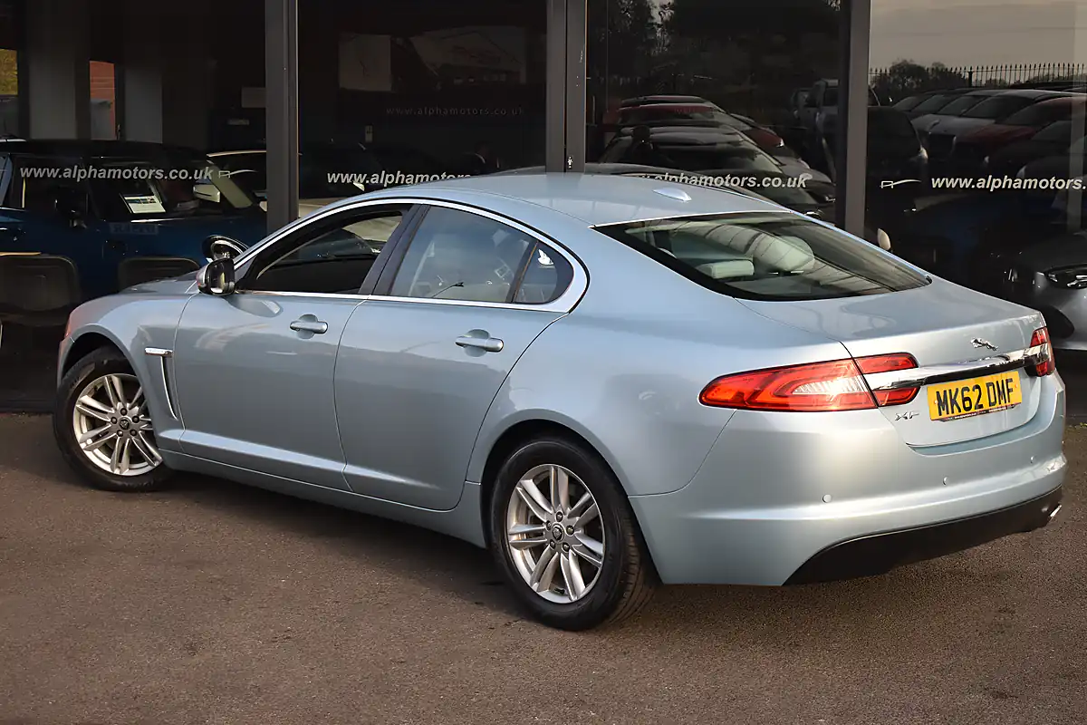 Used 2012 Jaguar Xf Luxury Crystal Blue - Interior and Exterior details 2