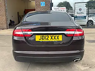 Used 2012 Jaguar Xf Luxury Red - Interior and Exterior details 6