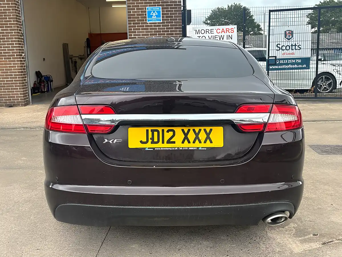 Used 2012 Jaguar Xf Luxury Red - Interior and Exterior details 6