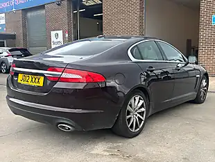 Used 2012 Jaguar Xf Luxury Red - Interior and Exterior details 7