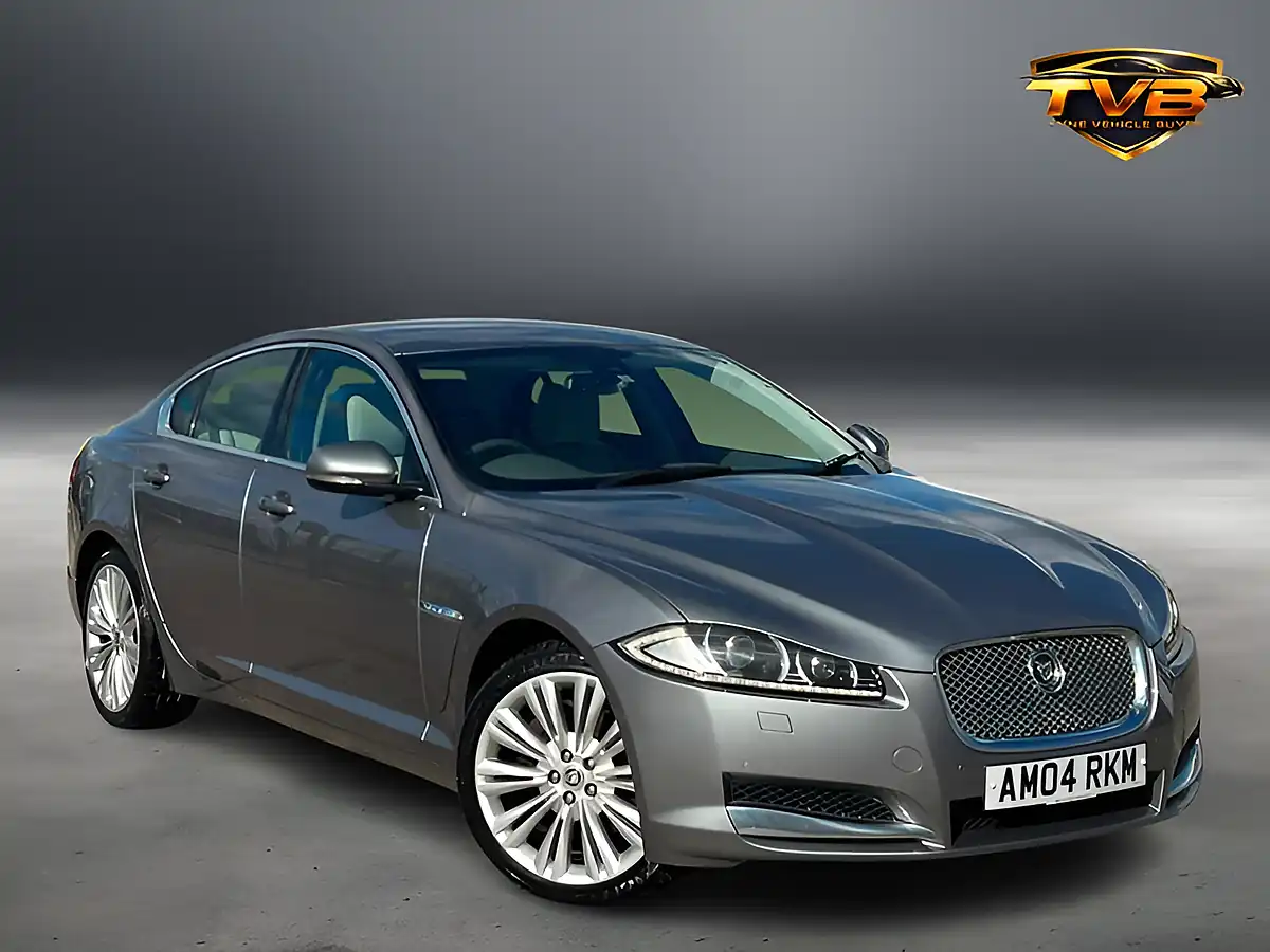Used 2012 Jaguar Xf Portfolio Lunar Grey - Front View