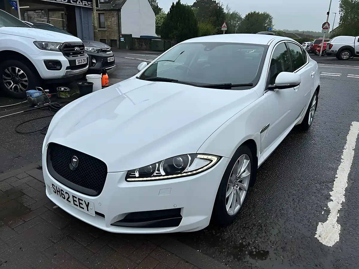 Used 2012 Jaguar Xf Premium Luxury White - Interior and Exterior details 2