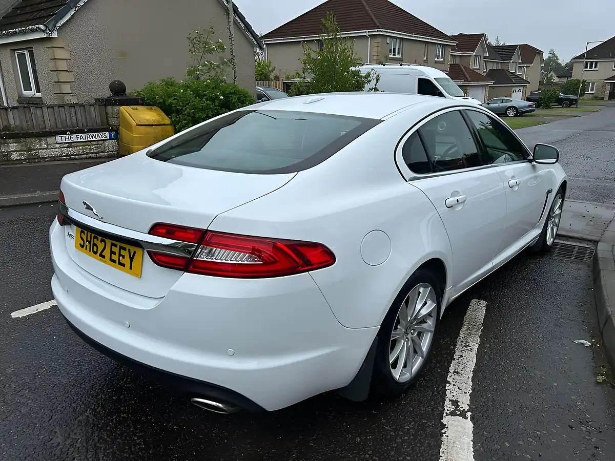 Used 2012 Jaguar Xf Premium Luxury White - Interior and Exterior details 5