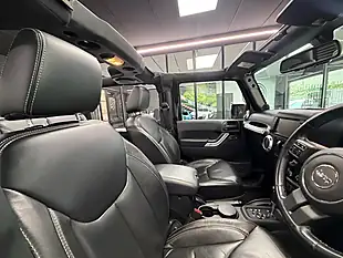 Used 2012 Jeep Wrangler Overland Black - Interior and Exterior details 11