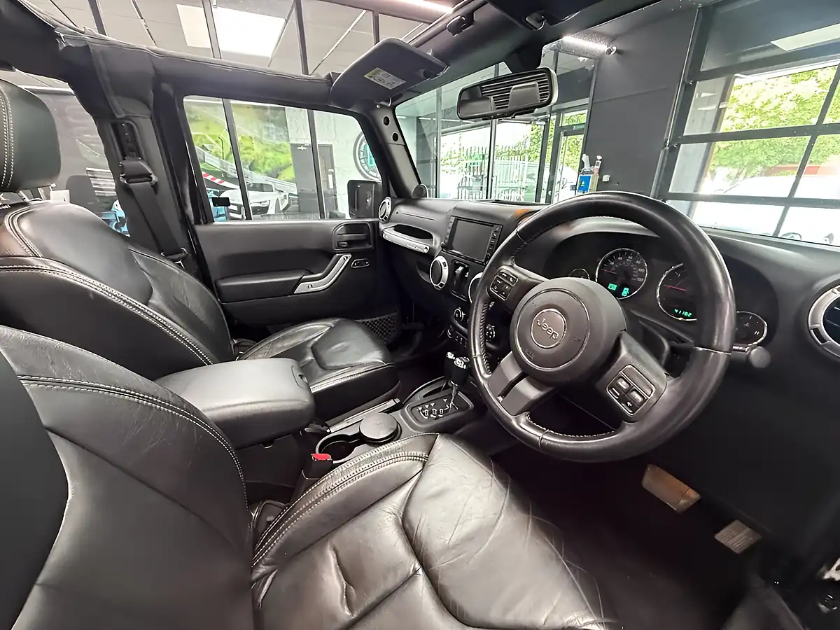 Used 2012 Jeep Wrangler Overland Black - Interior and Exterior details 13