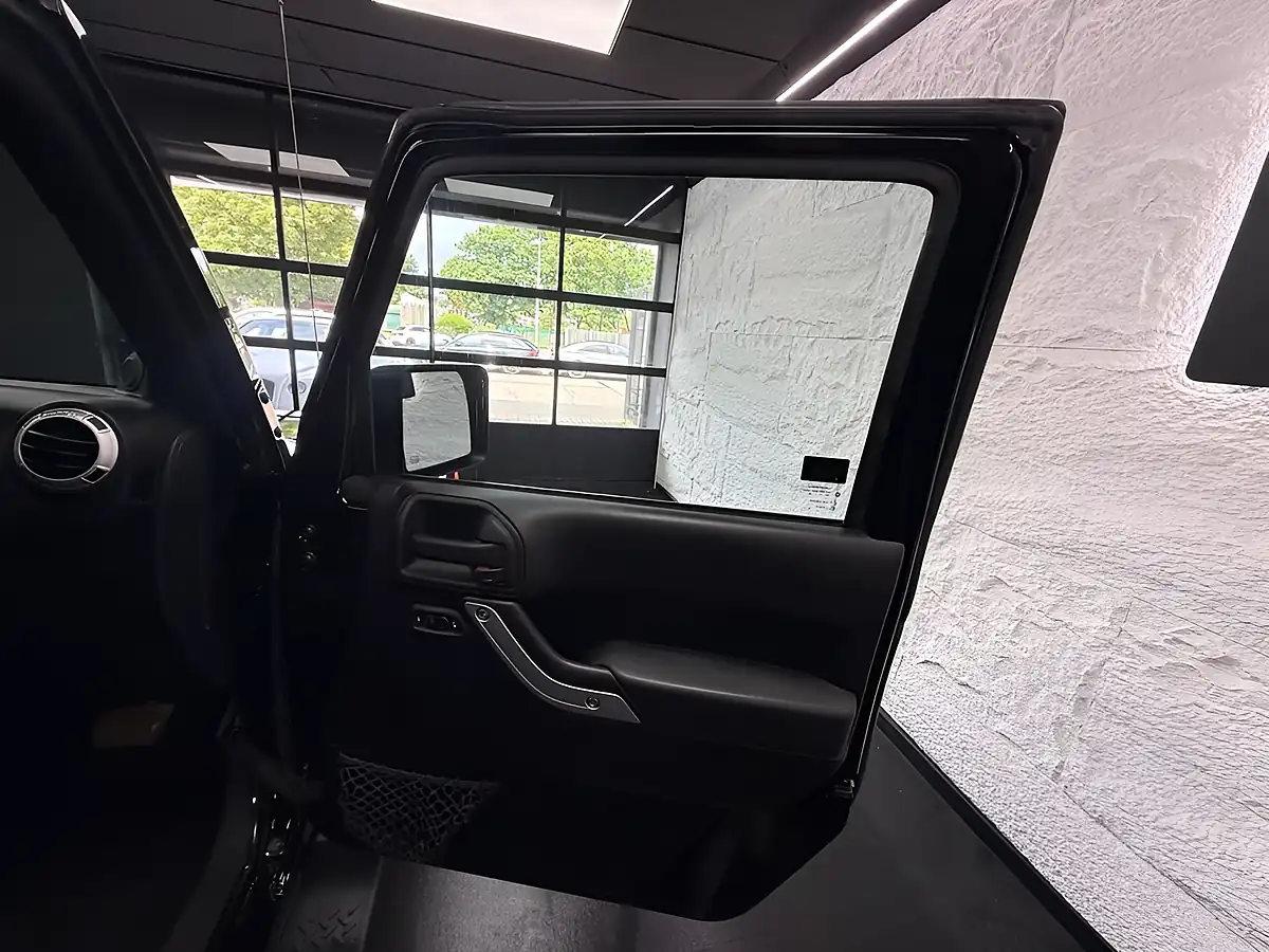 Used 2012 Jeep Wrangler Overland Black - Interior and Exterior details 16