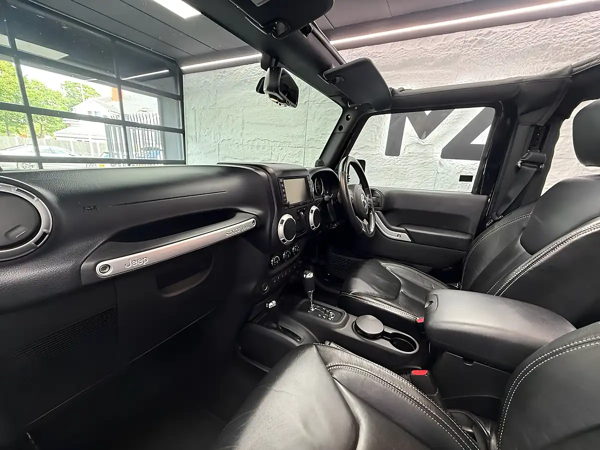 Used 2012 Jeep Wrangler Overland Black - Interior and Exterior details 19