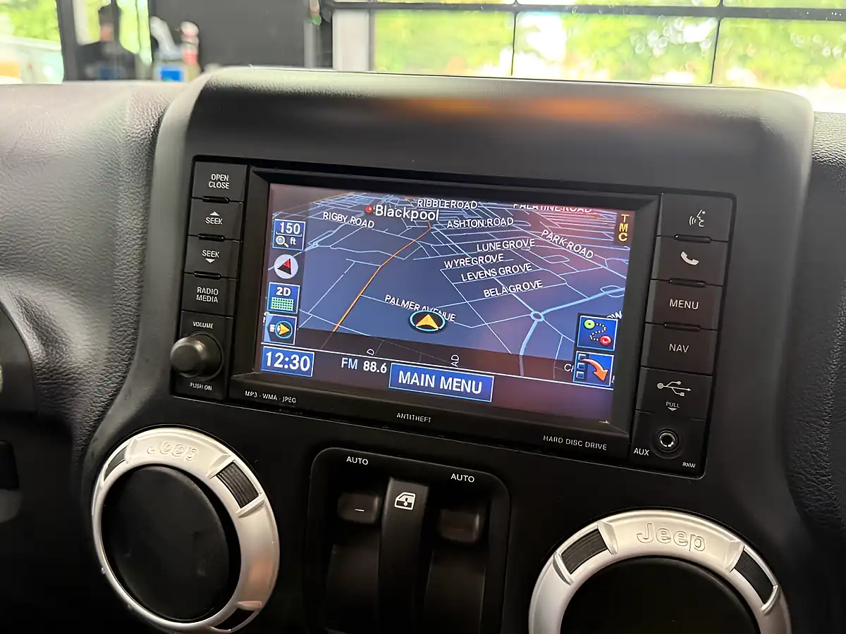 Used 2012 Jeep Wrangler Overland Black - Interior and Exterior details 9