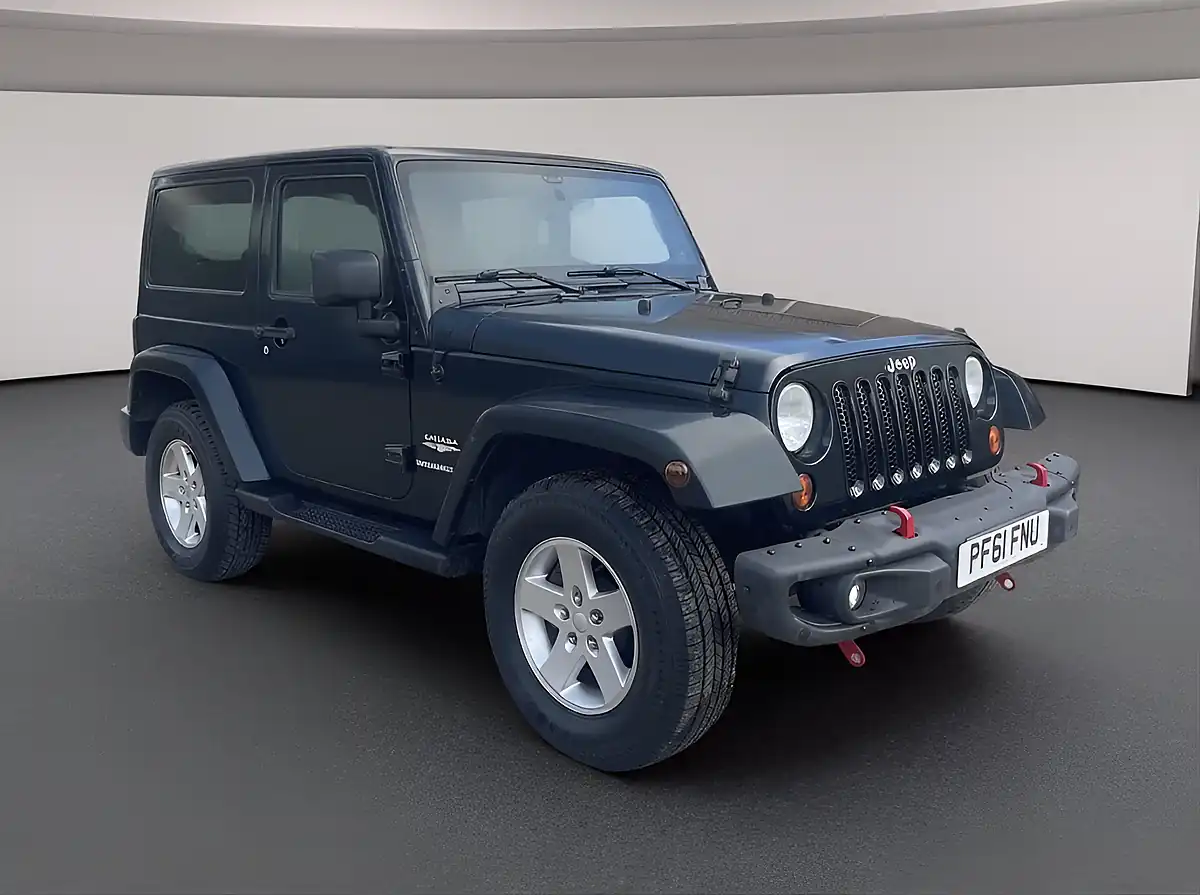 Used 2012 Jeep Wrangler Sahara Metallic Green - Front View