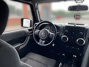 Used 2012 Jeep Wrangler Sahara Metallic Green - Interior and Exterior details 8