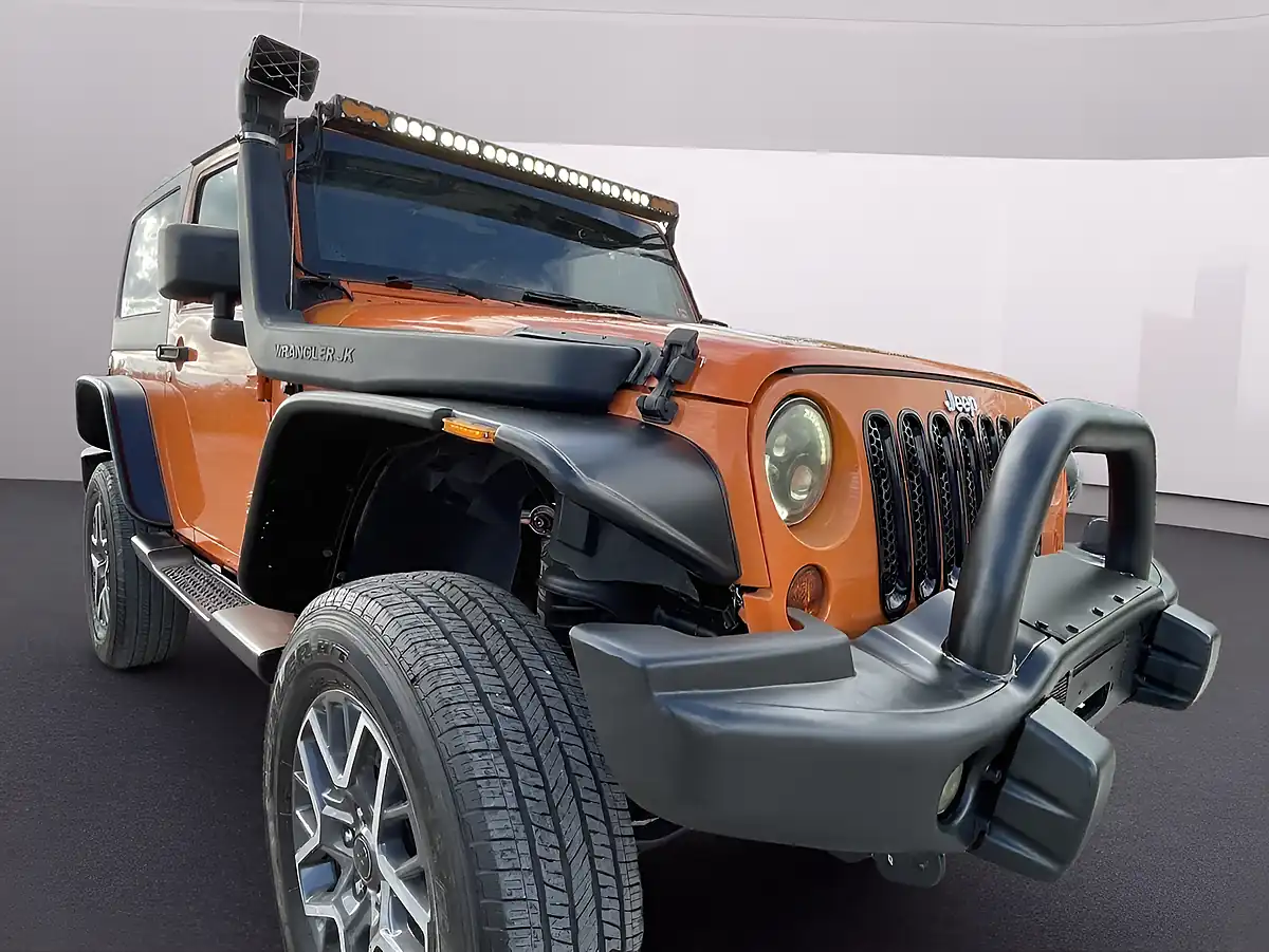 Used 2012 Jeep Wrangler Sport Orange - Interior and Exterior details 14