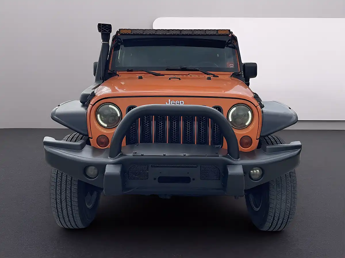 Used 2012 Jeep Wrangler Sport Orange - Interior and Exterior details 2