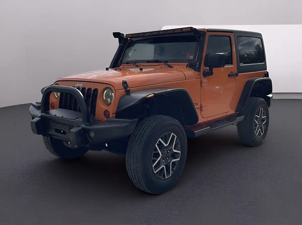 Used 2012 Jeep Wrangler Sport Orange - Interior and Exterior details 3