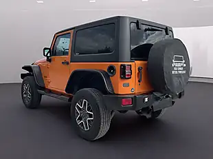 Used 2012 Jeep Wrangler Sport Orange - Interior and Exterior details 4