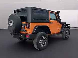 Used 2012 Jeep Wrangler Sport Orange - Interior and Exterior details 6