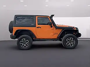 Used 2012 Jeep Wrangler Sport Orange - Interior and Exterior details 7