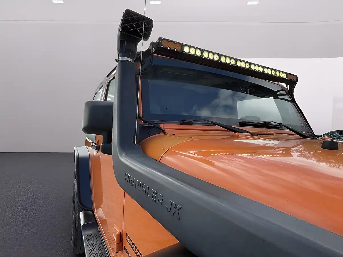 Used 2012 Jeep Wrangler Sport Orange - Interior and Exterior details 9