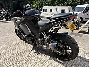 Used 2012 Kawasaki Z1000 Sx Black - Interior and Exterior details 4