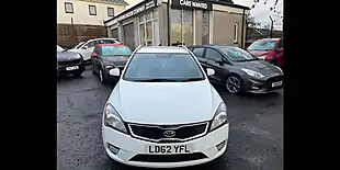 Used 2012 Kia Ceed White - Interior and Exterior details 2