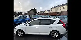 Used 2012 Kia Ceed White - Interior and Exterior details 6