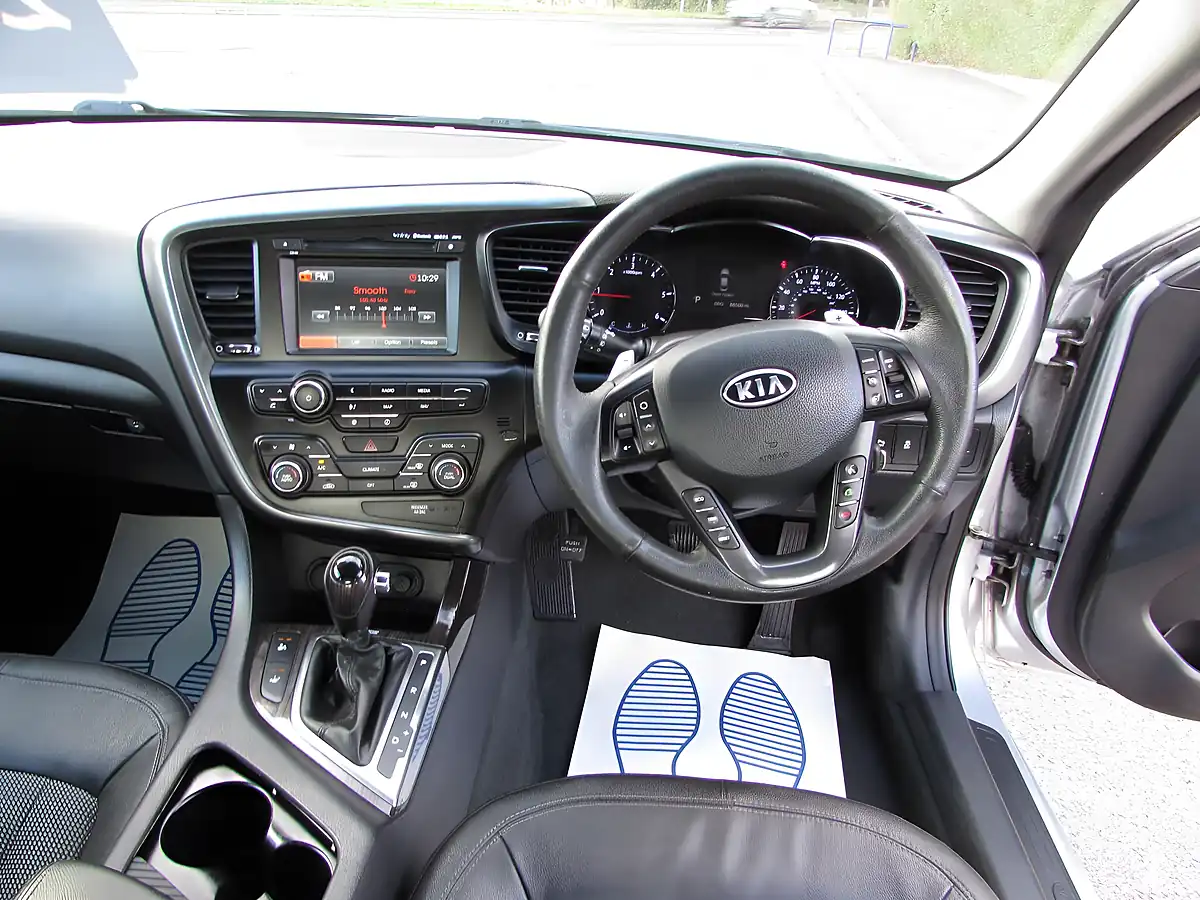Used 2012 Kia Optima 2 Tech Silver - Interior and Exterior details 14