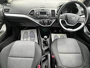 Used 2012 Kia Picanto 1 White - Interior and Exterior details 15