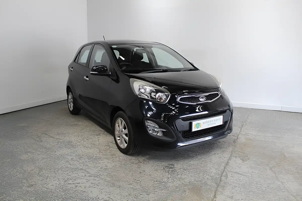 Used 2012 Kia Picanto 2 Black - Front View