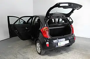 Used 2012 Kia Picanto 2 Black - Interior and Exterior details 10