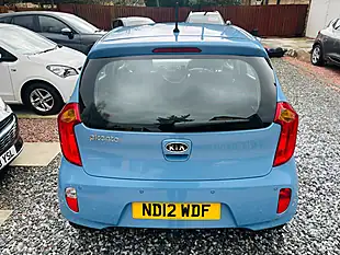 Used 2012 Kia Picanto 2 Blue - Interior and Exterior details 4