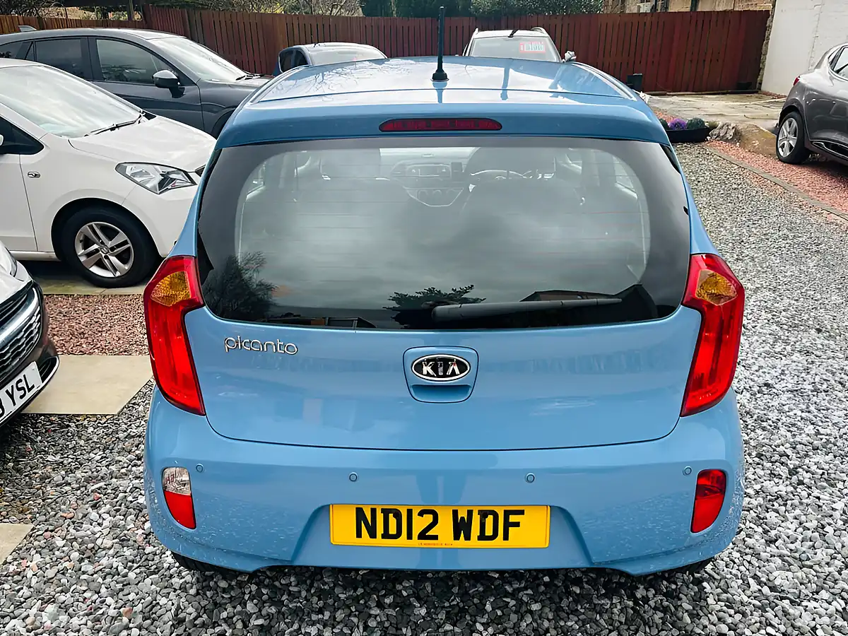 Used 2012 Kia Picanto 2 Blue - Interior and Exterior details 4