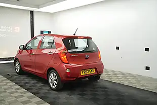 Used 2012 Kia Picanto 2 Red - Interior and Exterior details 3