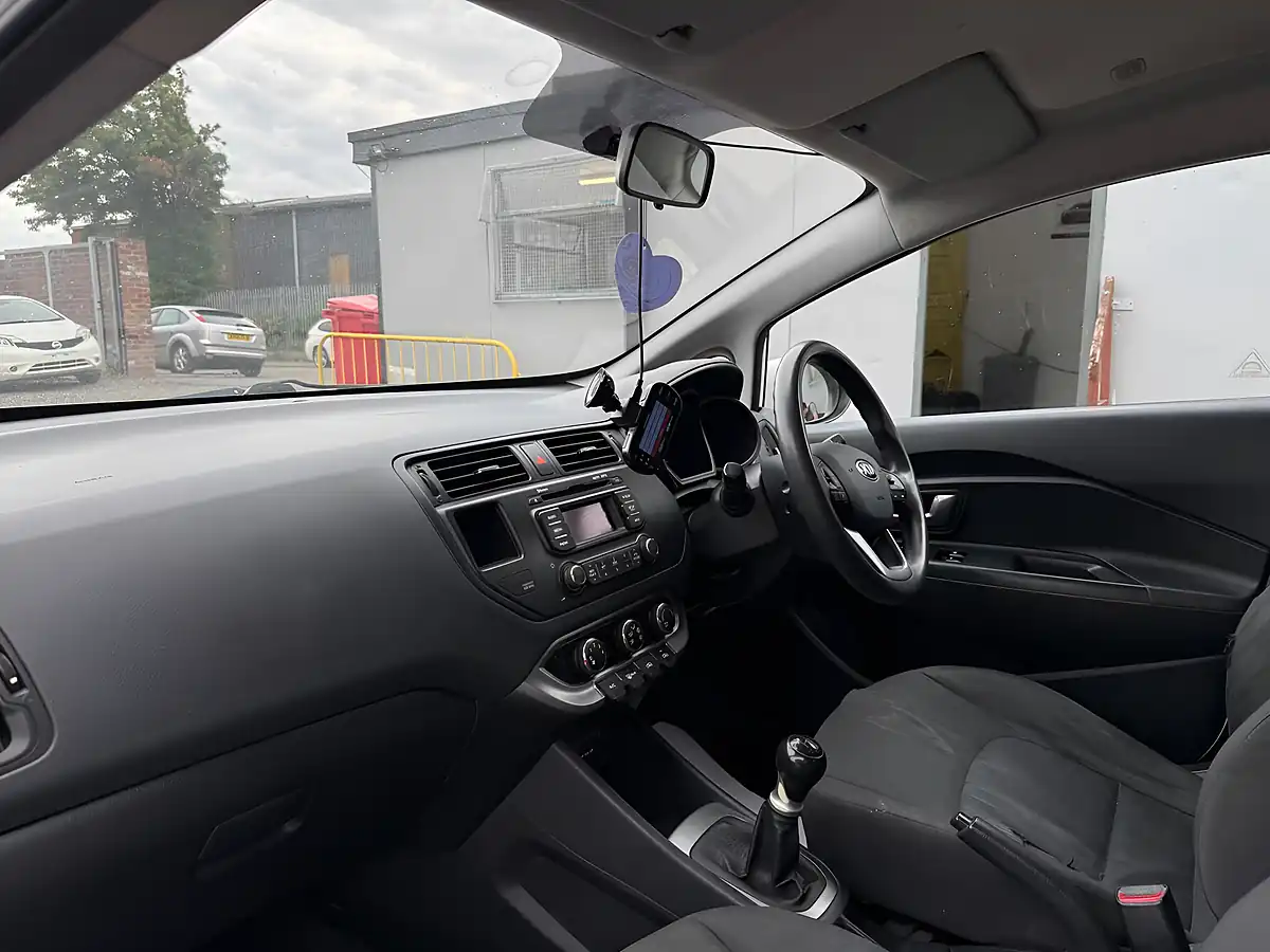 Used 2012 Kia Rio 1 Air White - Interior and Exterior details 11