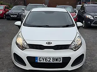 Used 2012 Kia Rio 1 Air White - Interior and Exterior details 2