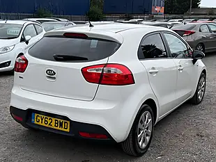 Used 2012 Kia Rio 1 Air White - Interior and Exterior details 8