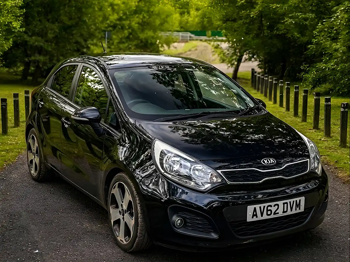 Used 2012 Kia Rio 3 Black - Front View