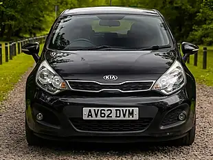 Used 2012 Kia Rio 3 Black - Interior and Exterior details 2