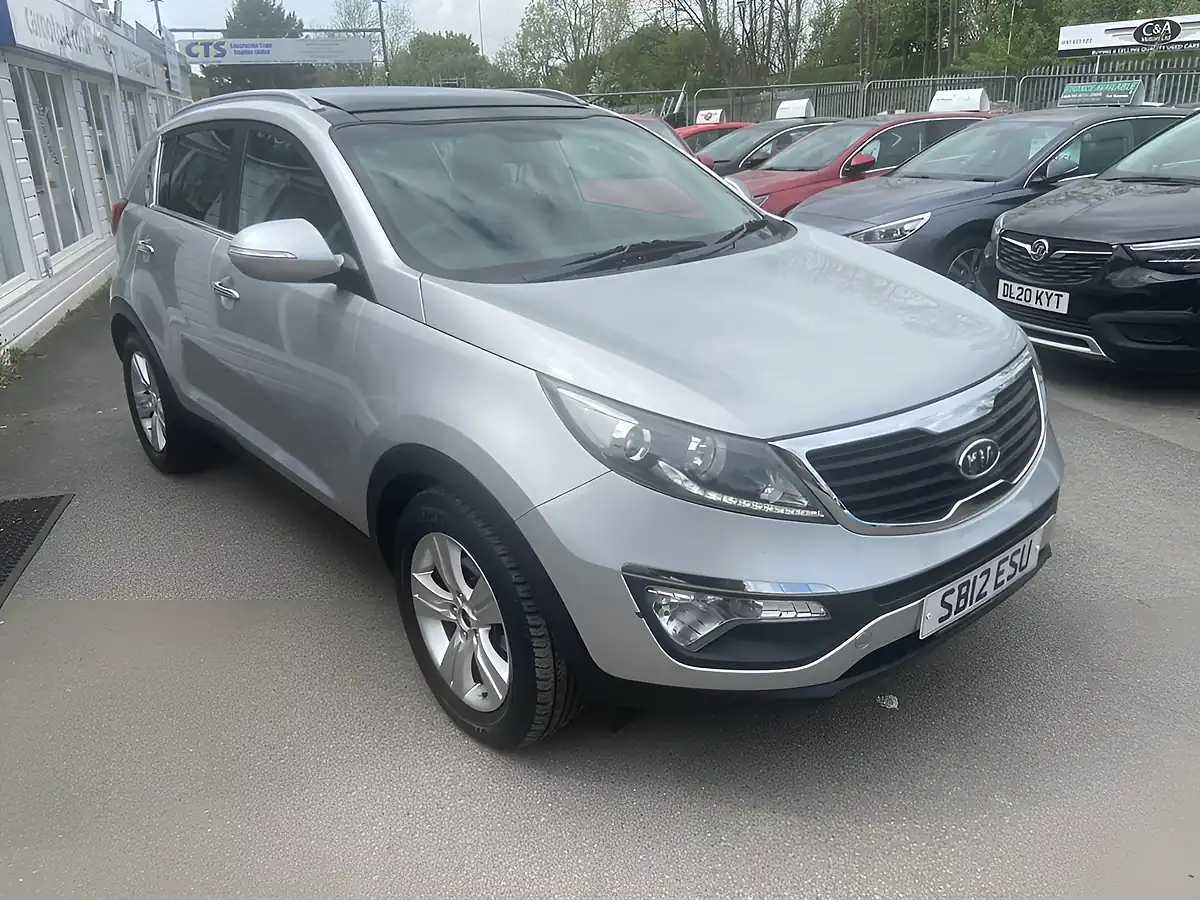 Used 2012 Kia Sportage Ecodynamics 2 Silver - Front View