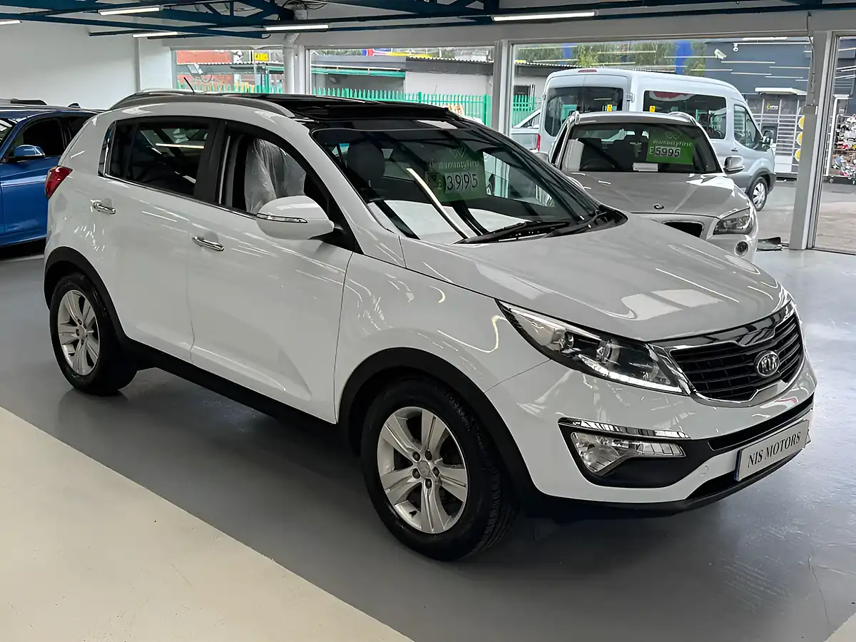 Used 2012 Kia Sportage Ecodynamics 2 White - Front View