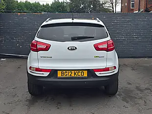 Used 2012 Kia Sportage Ecodynamics 2 White - Interior and Exterior details 9