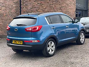 Used 2012 Kia Sportage KX-2 Blue - Interior and Exterior details 2