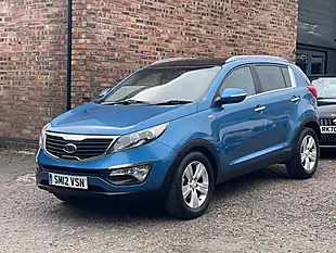Used 2012 Kia Sportage KX-2 Blue - Interior and Exterior details 3