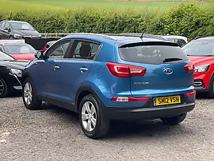 Used 2012 Kia Sportage KX-2 Blue - Interior and Exterior details 6