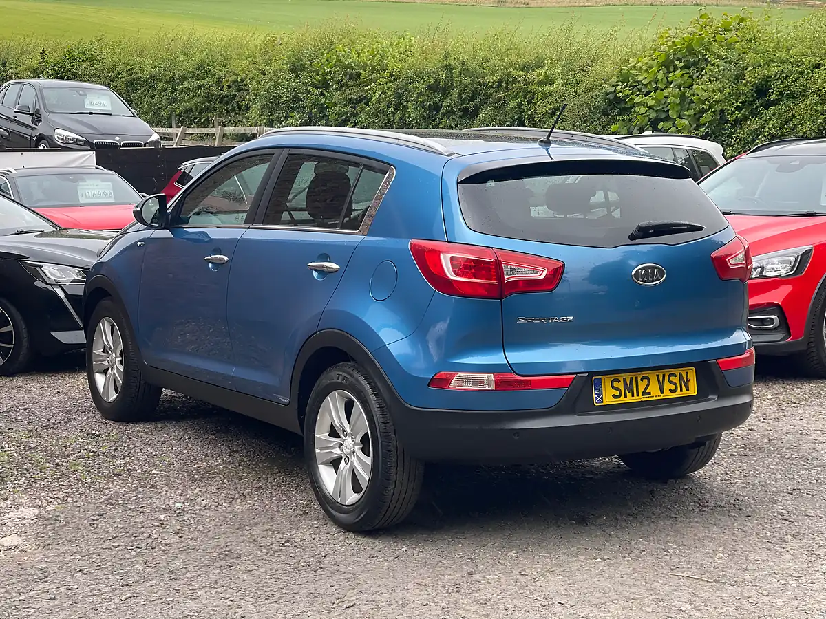 Used 2012 Kia Sportage KX-2 Blue - Interior and Exterior details 6