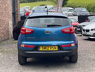 Used 2012 Kia Sportage KX-2 Blue - Interior and Exterior details 7